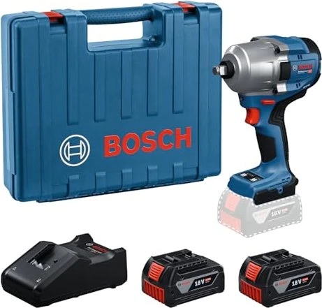 Bosch Professional GDS 18V-780 Akku-Schlagschrauber inkl. Koffer + 2 Akkus 5.0Ah