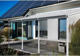 Home Deluxe Solis Terrassenüberdachung 312x303cm weiß