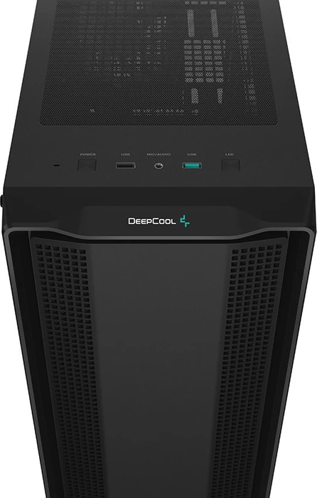 DeepCool CC560 ARGB, schwarz, Glasfenster