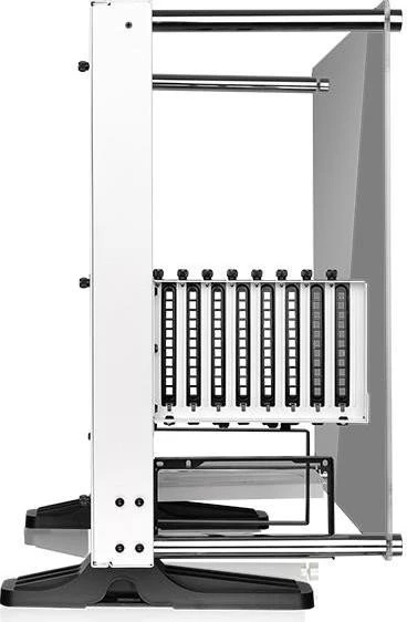 Thermaltake Core P3 Tempered Glass Snow Edition, weiß, Glasfenster