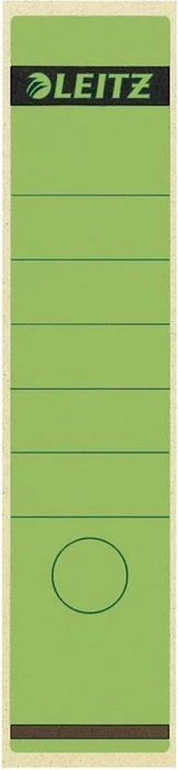 Leitz Rückenschilder für Standard-/Hartpappe-Ordner, grün, 100 Stück