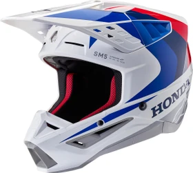 Alpinestars S-M5 weiß/blau/rot