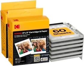 Kodak Instant Print ZINK Fotopapier weiß, 76x76mm, 60 Blatt
