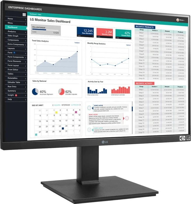 LG 24BQ55WY-B, 23.8"
