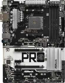 ASRock AB350 Pro4 (AMD AM4)