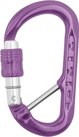 DMM XSRE Lock Captive Bar Materialkarabiner violett/titan