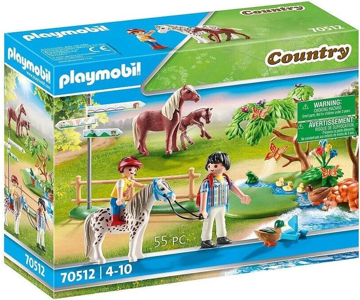 playmobil Country Fröhlicher Ponyausflug