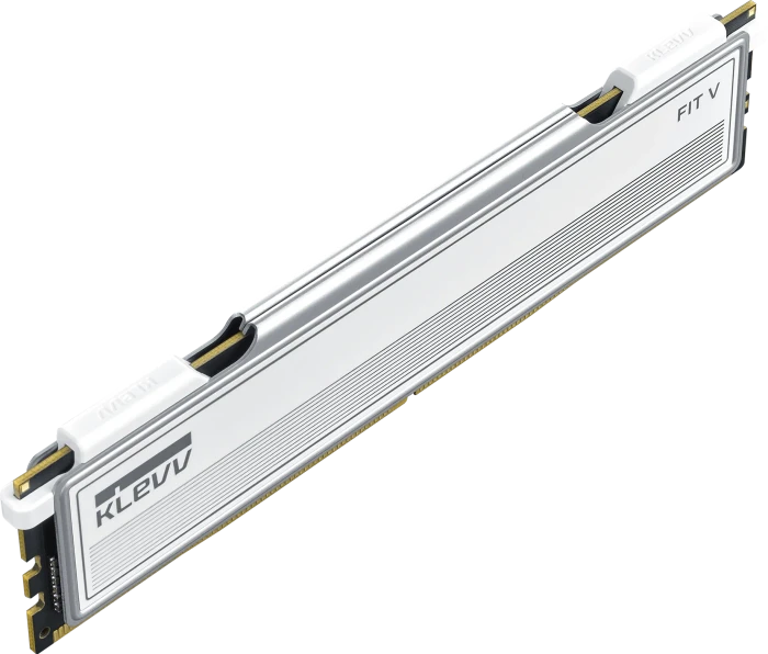 Klevv Fit V Ceramic White UDIMM 32GB Kit, DDR5-6000, CL28-36-36-76