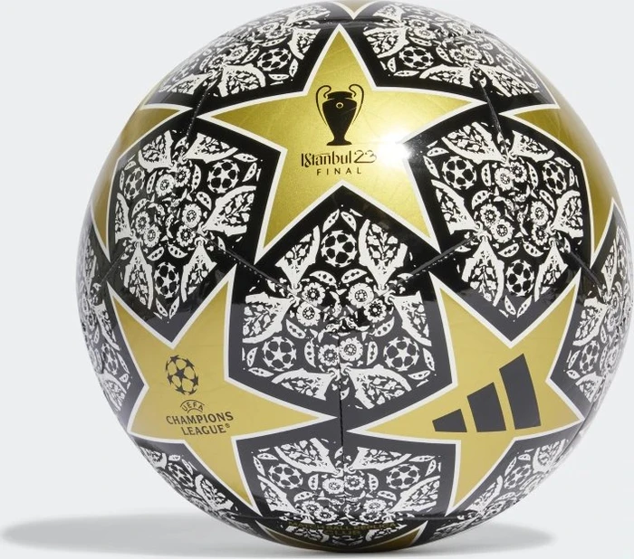 adidas UCL Club Istanbul Fußball gold/schwarz/weiß