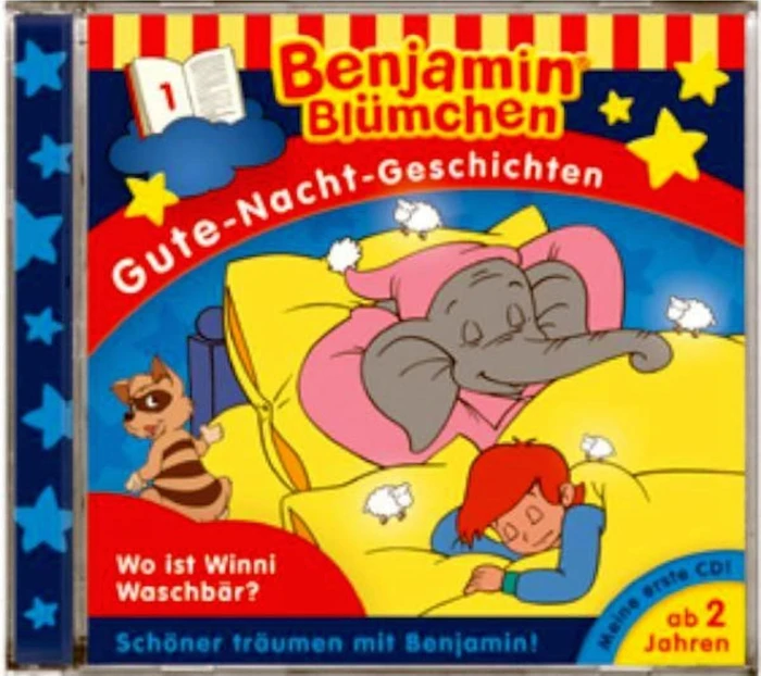 Benjamin Blümchen Gute-Nacht-Geschichten Folge 1 - Wo ist Winnie Waschbär?