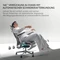 Hbada E3 Pro Ergonomischer Bürostuhl mit Fußstütze, grau/weiß Vorschaubild
