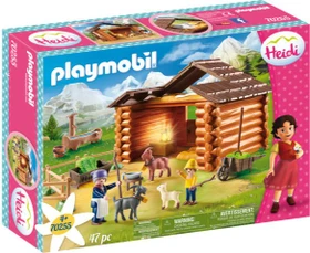 playmobil Heidi Peters Ziegenstall