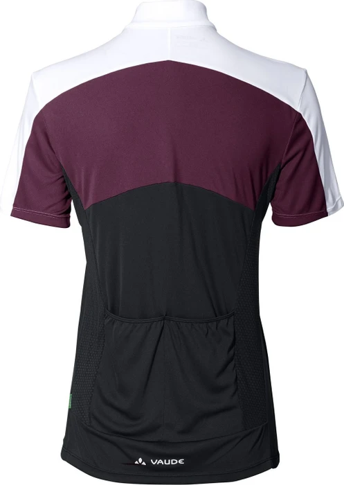 Vaude Matera FZ Trikot kurzarm cassis (Damen)