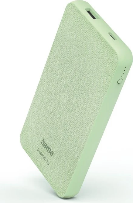 Hama Power Pack Fabric 10 10000mAh smoke green
