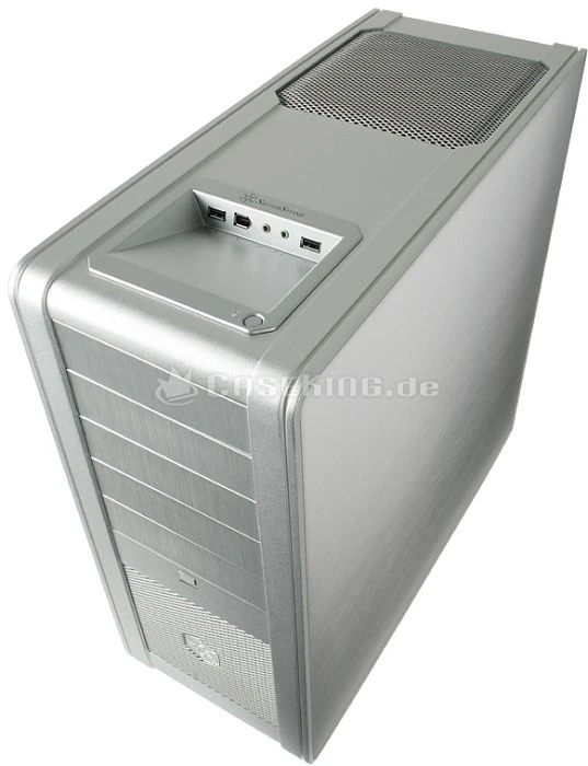 SilverStone Fortress FT01 USB 2.0 silber, Acrylfenster