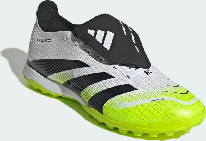 adidas Predator League Fold-Over Tongue TF cloud white/core black/lucid lemon