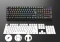 ISY IGK 6000 Gaming Tastatur, schwarz/weiß, LEDs RGB, Outemu Low-Profile Red, USB, DE Vorschaubild