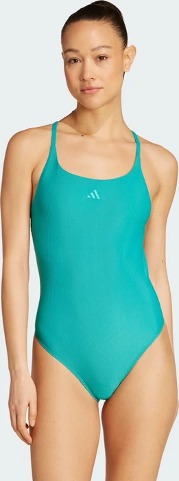 adidas Iconisea Ribbed Padded Badeanzug pure teal (Damen)
