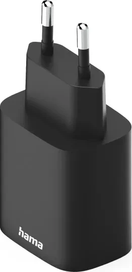 Hama Schnellladegerät 1x USB-A 1x USB-C PD 30W schwarz