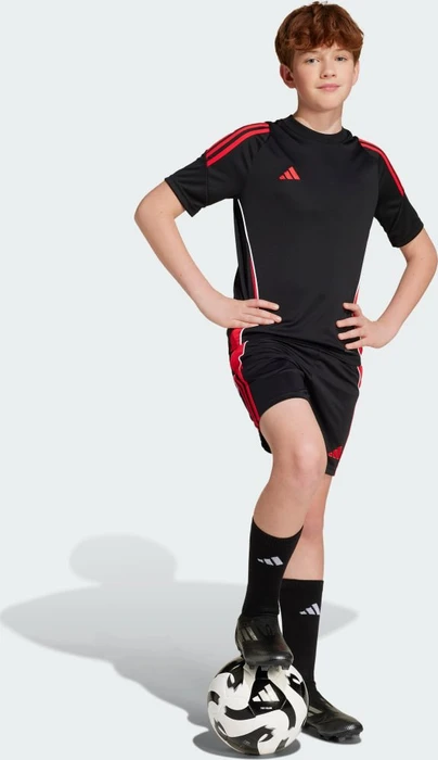 adidas Tiro 24 Trikot kurzarm black/pure ruby (Junior)