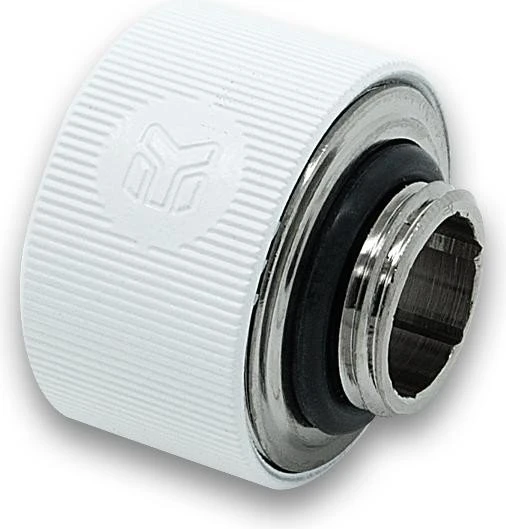 EK Water Blocks EK-ACF Fitting G1/4" auf 19/13mm, weiß