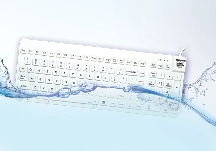 Man & Machine Really Cool Keyboard, weiß, USB, DE