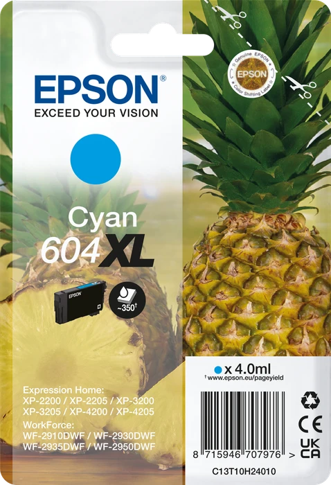 Epson Tinte 604XL cyan