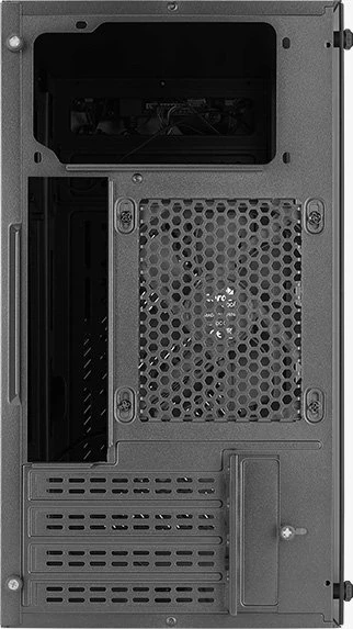 AeroCool Raider Mini V3 Black, Glasfenster
