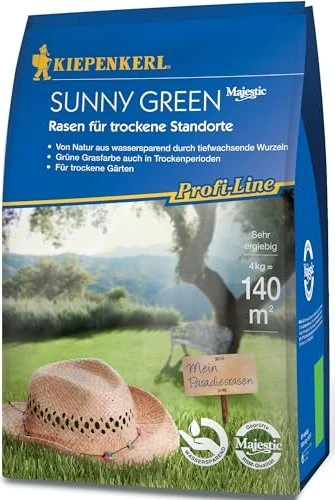 Kiepenkerl Profi-Line Sunny Green Rasen für trockene Standorte Saatgut