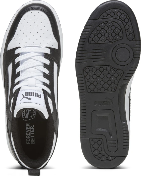 Puma Rebound V6 Lo puma white/puma black (Junior)