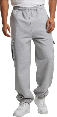 Urban Classics 90's Cargo Trainingshose lang heather grey (Herren)