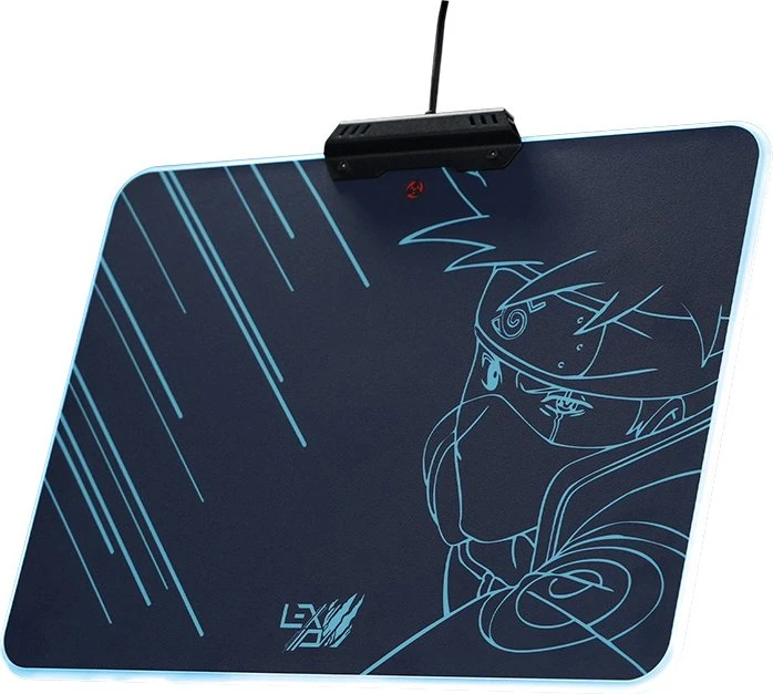 Lexip x Tsume Naruto Shippuden RGB Gaming Mauspad, 350x250mm, Kakashi Kamui