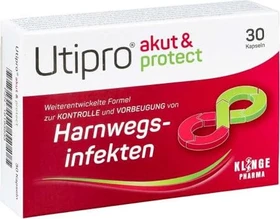 Klinge Pharma Utipro akut & protect Kapseln, 30 Stück