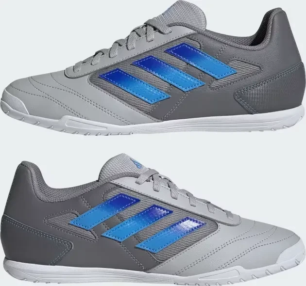 adidas Super Sala 2 IN grey two/lucid blue/blue burst (Herren)