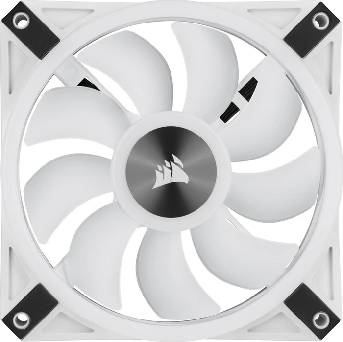 Corsair QL Series iCUE QL120 RGB PWM Triple Fan Kit, weiß, LED-Steuerung, 120mm, 3er-Pack
