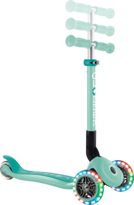 Globber Foldable Lights Kickboard mint