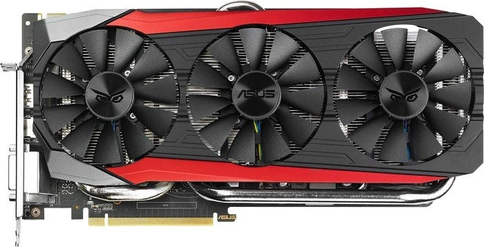 ASUS Strix GeForce GTX 980 Ti OC, STRIX-GTX980TI-DC3OC-6GD5-GAMING, 6GB GDDR5, DVI, HDMI, 3x DP