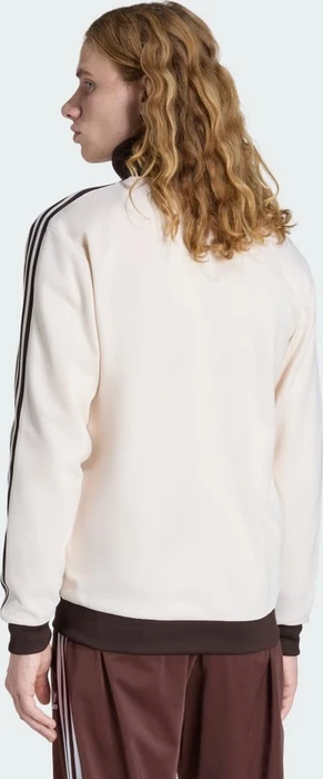 adidas Classics Tracktop Trainingsjacke wonder white/aurora coffee (Herren)
