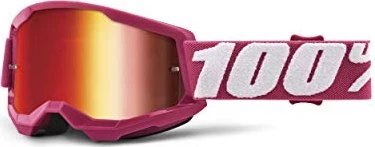 100% Strata2 Schutzbrille fletcher/mirror red lens (Junior)