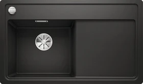 Blanco Zenar 45 S-F InFino Becken links mit Ablauffernbedienung schwarz