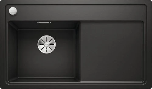 Blanco Zenar 45 S-F InFino Becken links mit Ablauffernbedienung schwarz
