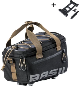 Basil Miles MIK Gepäcktasche grau/schwarz