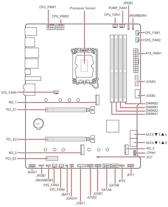 MSI MAG B660 Tomahawk WIFI (Intel 1700)