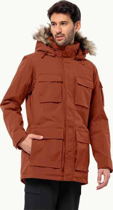 Jack Wolfskin Glacier Canyon Funktionsmantel carmine (Herren)