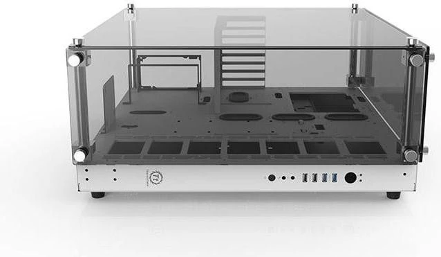 Thermaltake Core P5 Tempered Glass Snow Edition weiß, Glasfenster