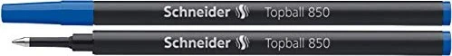Schneider Topball 850 Tintenrollermine 0.5mm blau, 10er-Pack