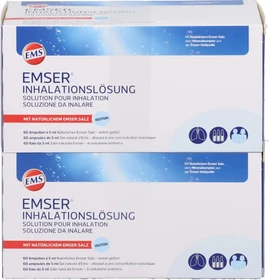 Emser Inhalationsampullen, 120 Stück (2x 60 Stück)