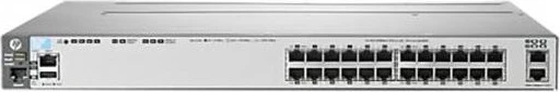 HPE Aruba 3800 24G Rackmount Gigabit Managed Stacking Switch, 26x RJ-45