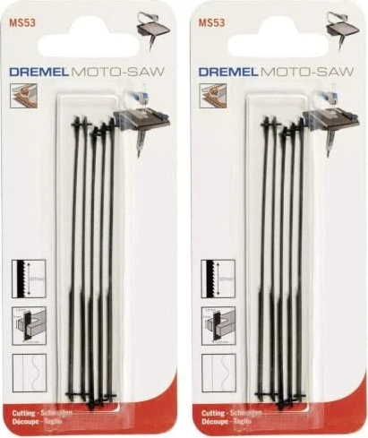 Dremel MS53 Moto-Saw Metall Dekupiersägeblatt, 100mm, 5 Stück