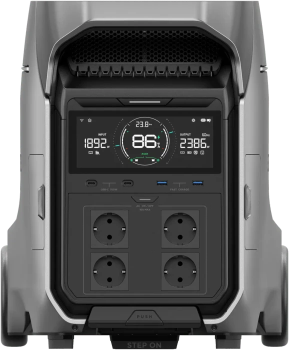 EcoFlow DELTA Pro 3 Power Station Solargenerator, 4096Wh